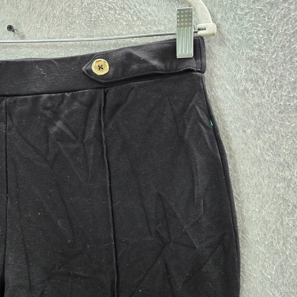 Michael Kors Women Pants Large Black Dress Bootcut Ponte High Rise 30‎ in Inseam